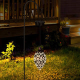 Outdoor waterproof solar hollow lamp - Nioor