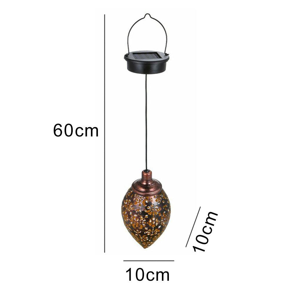 Outdoor waterproof solar hollow lamp - Nioor