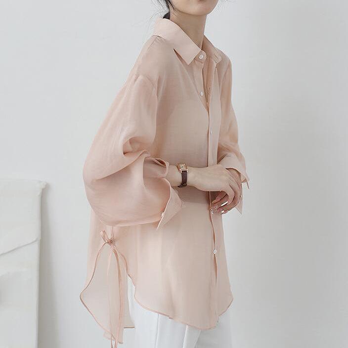 Overlay With Fairy Chiffon Top Shirt - Nioor