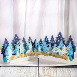 Paper sculpture Christmas card - Nioor