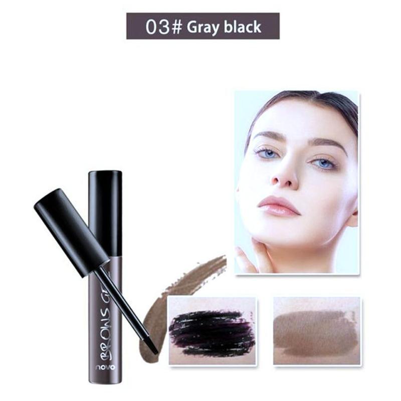 Peel Off Brown Black Eye Brow Tattoo Tint Waterproof Long-lasting Professional Eyebrow Gel Cream Mascara Eye Makeup Cosmetics - Nioor