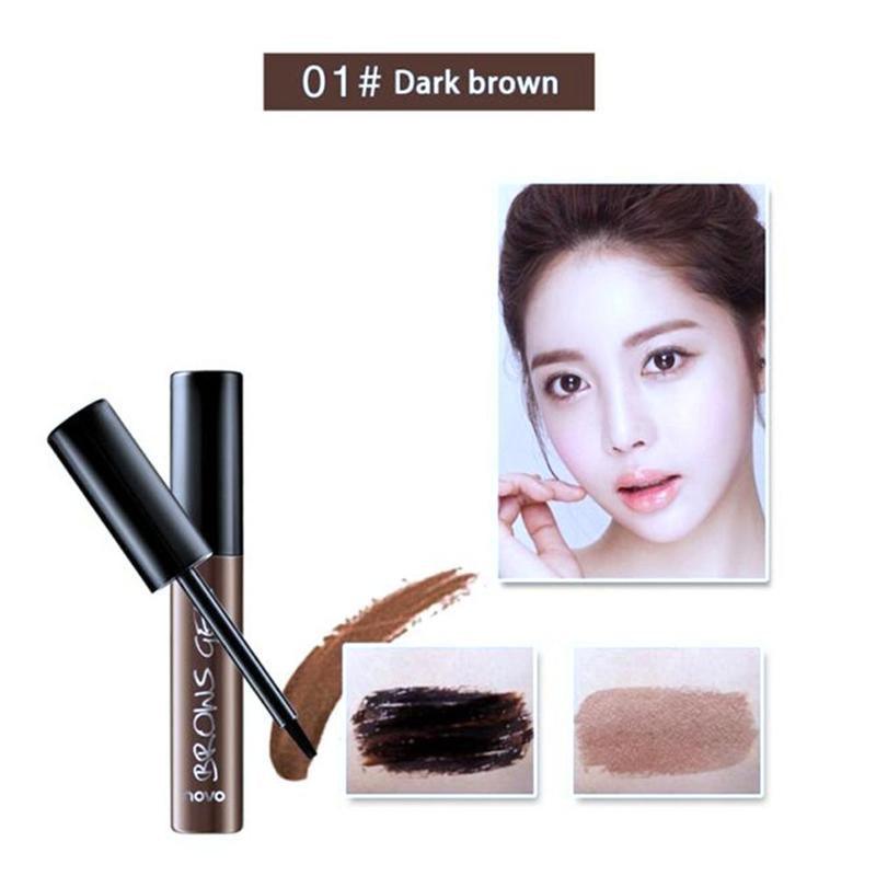 Peel Off Brown Black Eye Brow Tattoo Tint Waterproof Long-lasting Professional Eyebrow Gel Cream Mascara Eye Makeup Cosmetics - Nioor