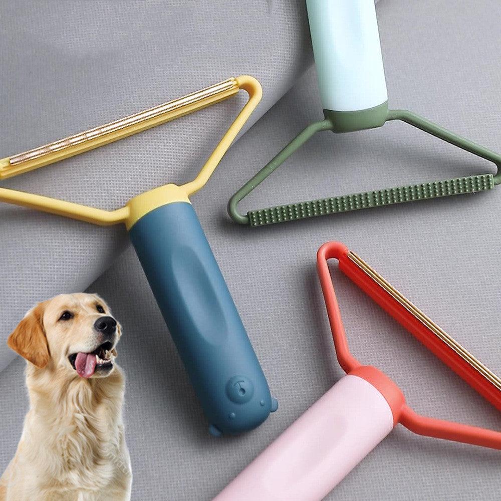 Pet Cat Dog Hair Remover Dematting Comb Double-sided Sofa Clothes Shaver Lint Rollers For Cleaning Pets Comb Brush Removal Mitts Brush - Nioor