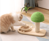 Pet Cat Tree Toys Cat Scratch Post Pet Furniture Scratching Post Cats Claw Scratcher Double Sisal Balls Cat Accessories - Nioor