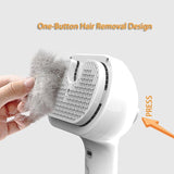 Pet Comb Self Cleaning Pets Hair Remover Brush For Dogs Grooming Tools Dematting Comb Built-in Mist Humidifier Pet Products - Nioor