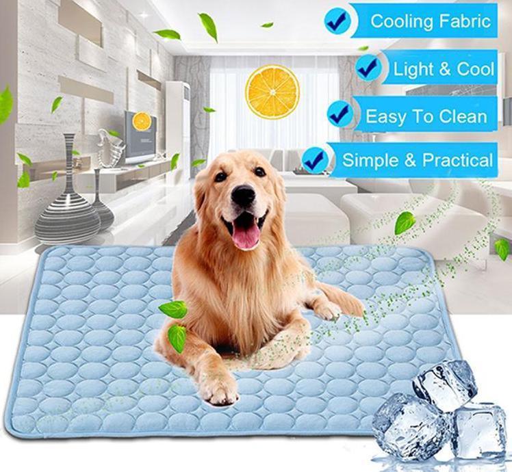 Pet Dog Cat Ice Silk Cold Nest Pad For Cooling In Summer - Nioor