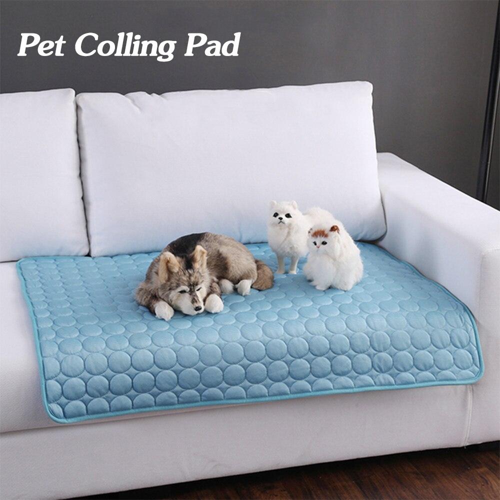 Pet Dog Cat Ice Silk Cold Nest Pad For Cooling In Summer - Nioor