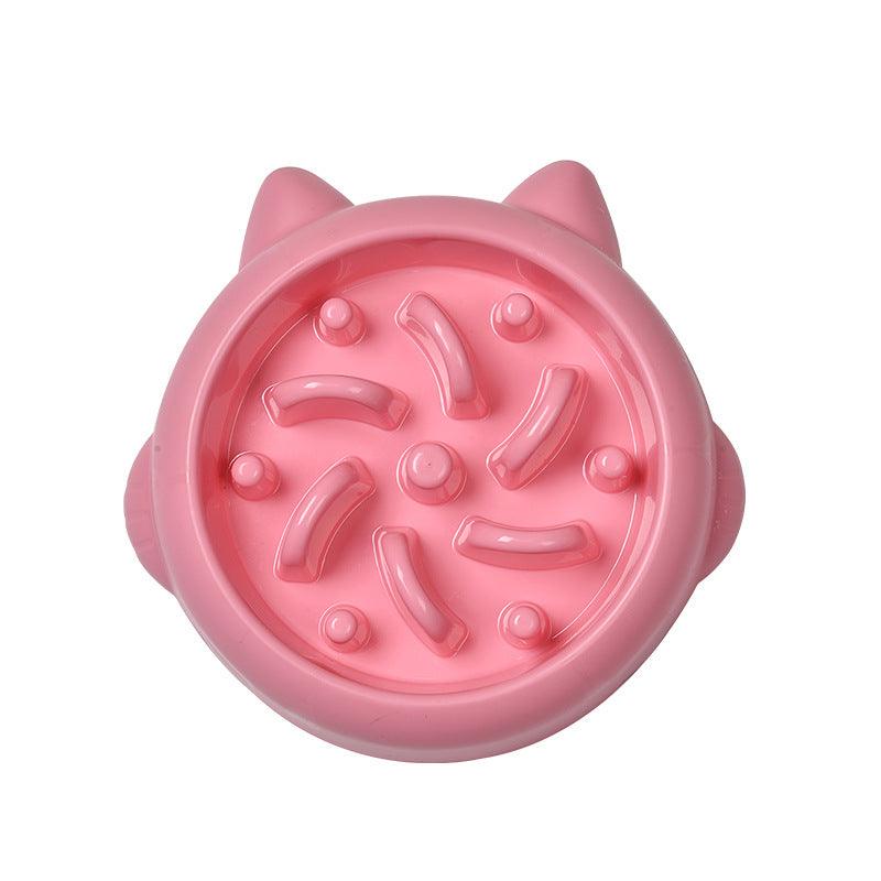 Pet Dog Cat Slow Feeder Bowls Anti Choking Slow Feeder Dish Bowl Home Dog Eating Plate Anti Gulping Bowl Supplies - Nioor