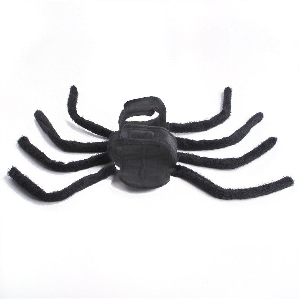 Pet Halloween Funny Spider Chest Back Creative Cat Dog Small Dog Transformation Costume For Dogs Cats Party Cosplay Funny Outfit - Nioor