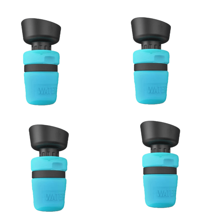 Pet Outdoor Foldable Bottle Dog Travel Water Bottle Dog Water Dispenser - Nioor