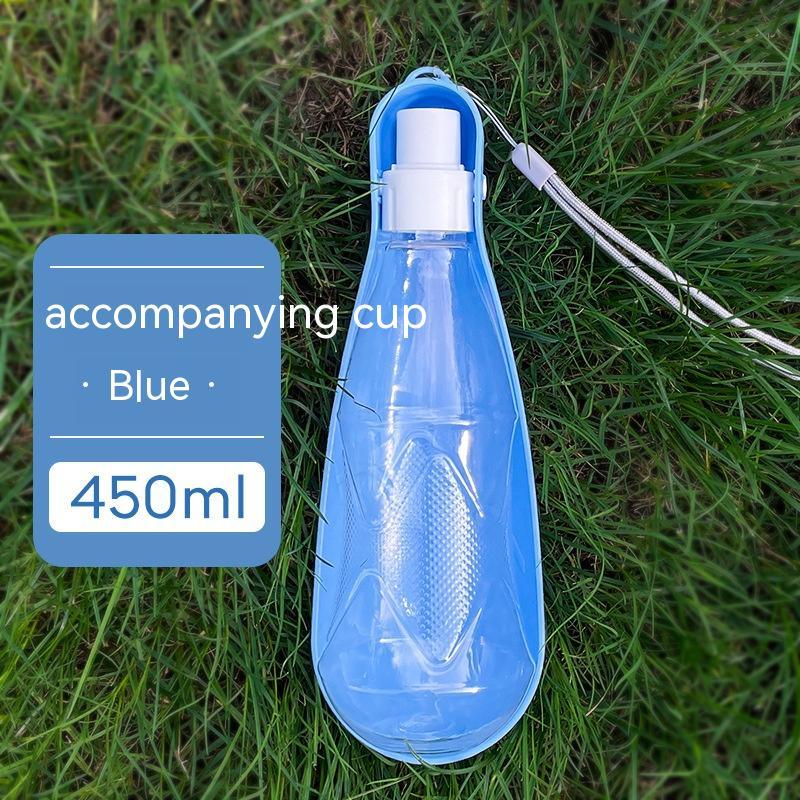 Pet Water Cup Outdoor Portable Folding Dog Water Bottle 550ml Large Capacity Medium To Large Dog Drinking Bottle - Nioor