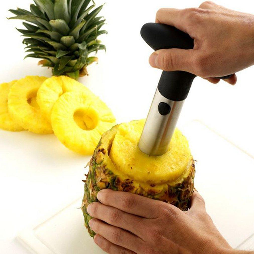 Pineapple Peeler Stainless Steel Pulp Separator Corer Core Puller Fruit Tools - Nioor