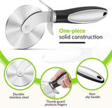 Pizza Cutter Wheel Kitchen Pizza Slicer Cutting Tool Stainless Steel Easy To Cut - Nioor