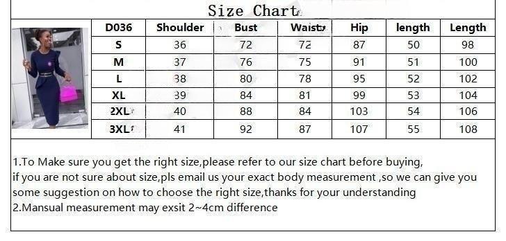 Plus Size Women's Solid Color Sexy OL Sheath Pencil Skirt African Dress - Nioor