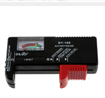 Pointer type digital display battery capacity tester BT-168 battery tester Multifunction tester card - Nioor