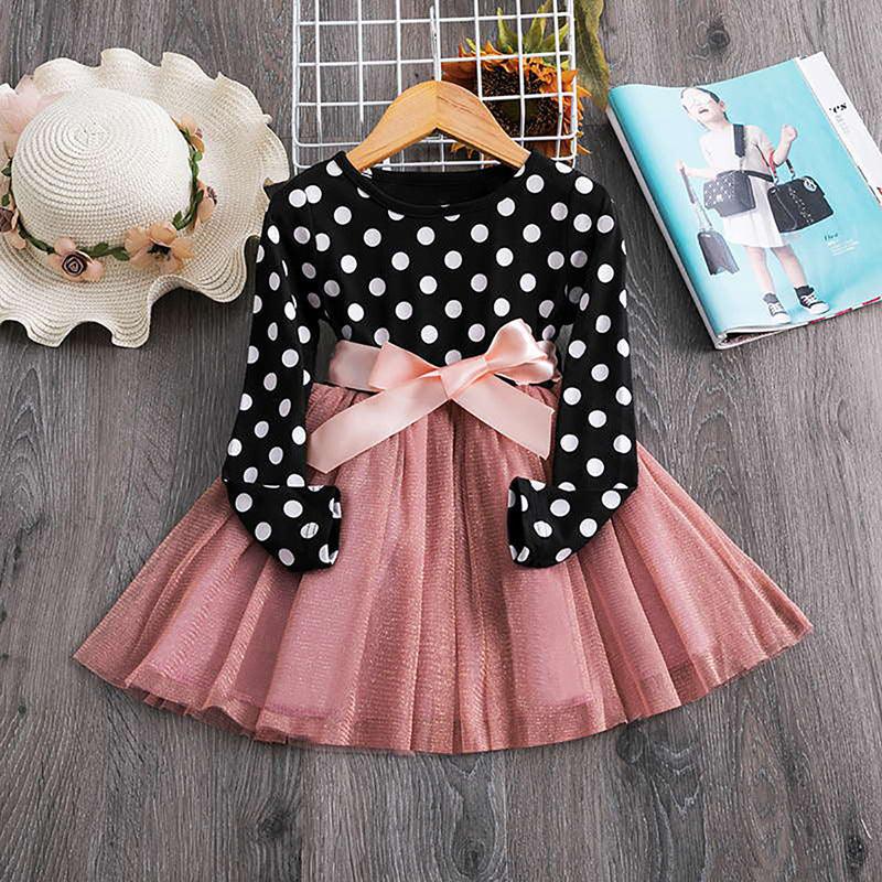 Polka dot princess dress - Nioor