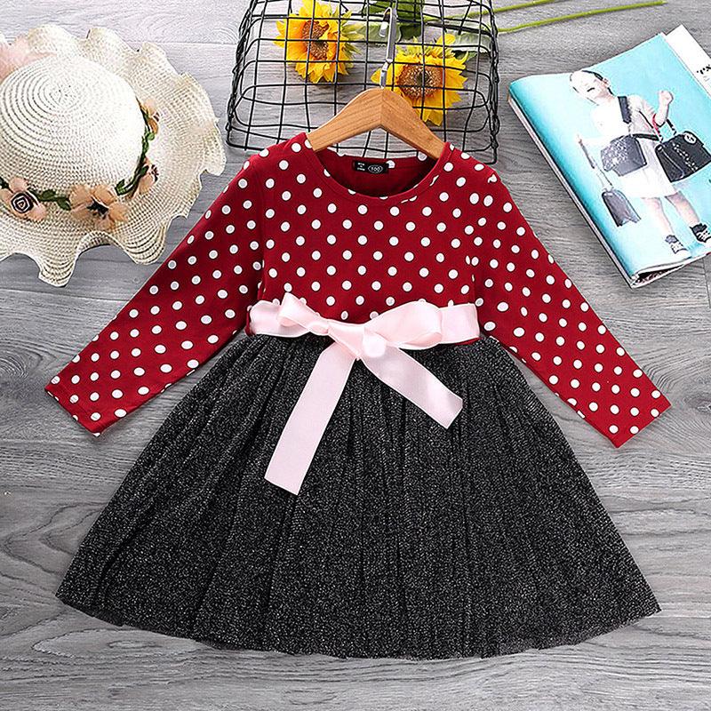 Polka dot princess dress - Nioor