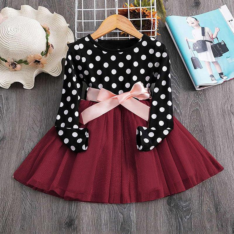 Polka dot princess dress - Nioor