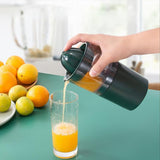 Portable Blender Electric Orange Press Mini Fruit Juicer Manual Juicer Cup Wireless Portable Juicer Bucket Juicer Kitchen Gadgets - Nioor