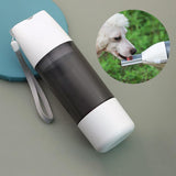 Portable Dog Water Bottle 350ml Water Food Container For Dog Pets Feeder Bowl Outdoor Travel Drinking Bowls Water Dispenser - Nioor