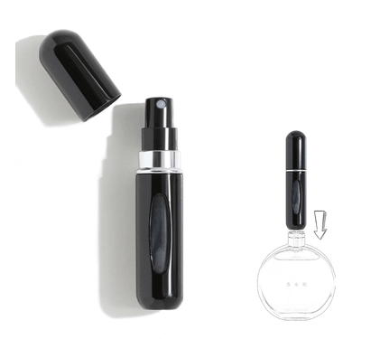 Portable Mini Aluminum Refillable Storage Bottles Perfume Spray Empty Cosmetic Containers - Nioor