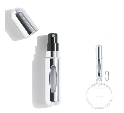 Portable Mini Aluminum Refillable Storage Bottles Perfume Spray Empty Cosmetic Containers - Nioor