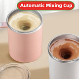 Portable Smart Magnetic Automatic Mixing Coffee Cup Rechargeable Rotating Home Office Travel Stirring Cup - Nioor