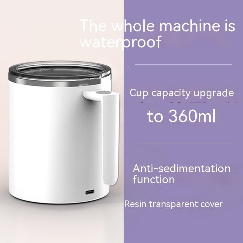 Portable Smart Magnetic Automatic Mixing Coffee Cup Rechargeable Rotating Home Office Travel Stirring Cup - Nioor