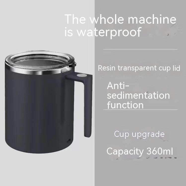 Portable Smart Magnetic Automatic Mixing Coffee Cup Rechargeable Rotating Home Office Travel Stirring Cup - Nioor