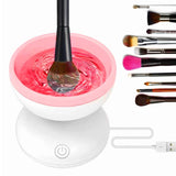 Portable USB Makeup Brush Cleaner Machine Electric Cosmetic Brush Cleaning Washing Tools Automatic Clean Makeup Brushes - Nioor