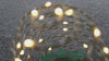 Outdoor Waterproof Garden Pineapple Solar Lights Path Lights Hanging Fairy Lights Solar Led Warm Fairy String Decor