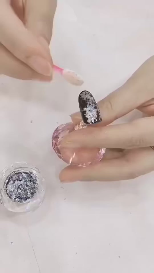 Nail tin foil fragment nail jewelry