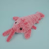 Pet Toys Electric Jumping Shrimp USB Charging Simulation Lobster Funny Cat Plush Pets Toy