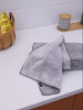 Japanese Style Bamboo Charcoal Towel Fine Fiber Dish Cloth