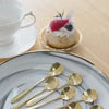 Teaspoons Rose Shaped Flower Stainless Steel Kitchen Tableware Handle Cutlery Mini Dessert Tea Dining Spoon For Snacks
