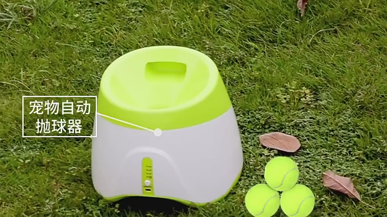 Dog Pet Automatic Interactive Ball Launcher