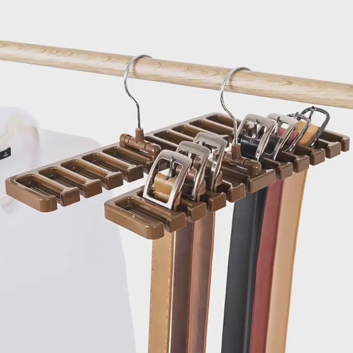 Home Fashion Belt Storage Artifact Rack