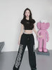 Women's Fashion Casual Sports Hip Hop Drawstring Sweatpants