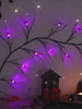 Halloween LED Willow Vine String Light Cool Cartoon Bat Pumpkin Decoration For Indoor Outdoor Party House Decor