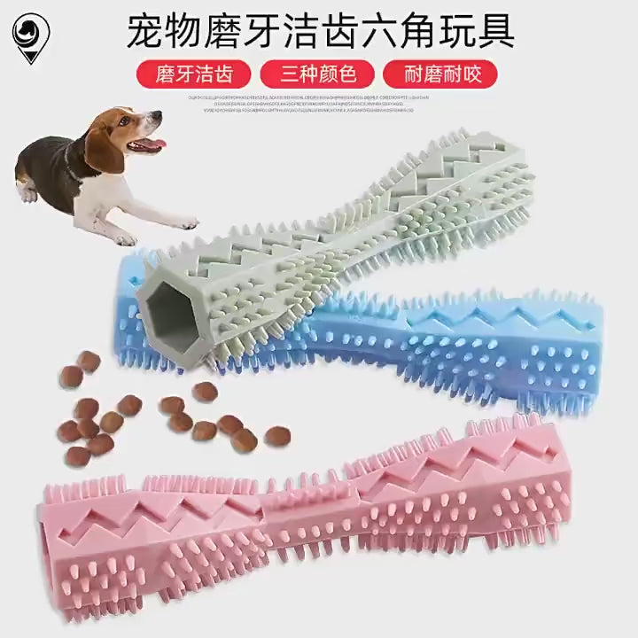 Chewing Dog Chew Toys Dog Toothbrush Teeth Cleaning Kong Dog Toy Pet Toothbrushes Brushing Stick Pet Supplies Puppy Toys