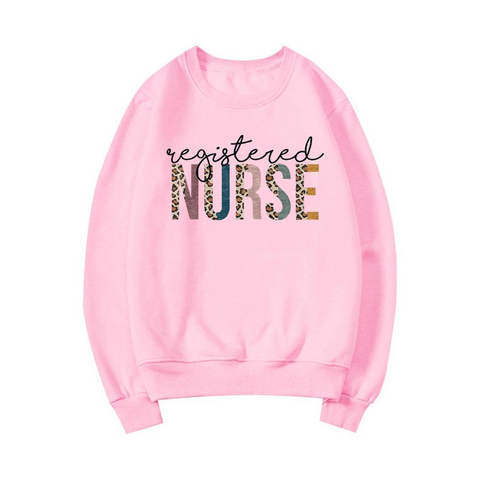 Printed Hoodie Loose Casual Men's And Women's Korean Version Of Loose Crewneck Top - Nioor