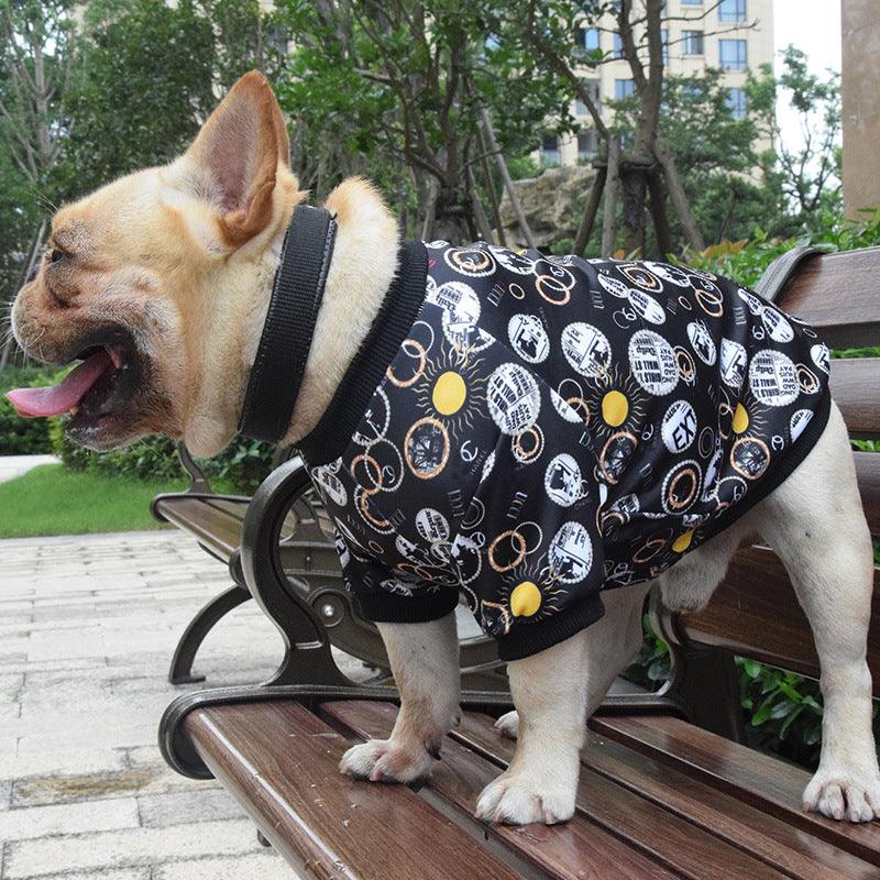 Printed Pet Clothes Spring And Autumn Dog Clothes Dog Clothes Pet Clothes - Nioor