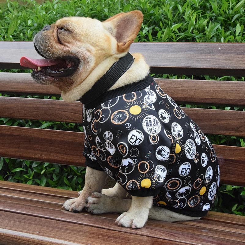 Printed Pet Clothes Spring And Autumn Dog Clothes Dog Clothes Pet Clothes - Nioor