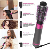 Professional 5 In 1 Hair Dryer Brush Dryer And Straightening Brush Electric Hair Styling Tool Automatic Hair Curler Beauty Supplies Gadgets - Nioor