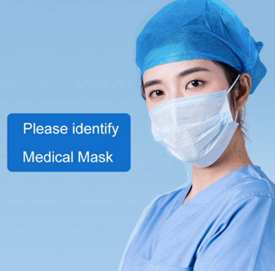 Professional Medical Mask Disposable 3-Ply Face Mask Antiviral Medical-Surgical Mask - Nioor