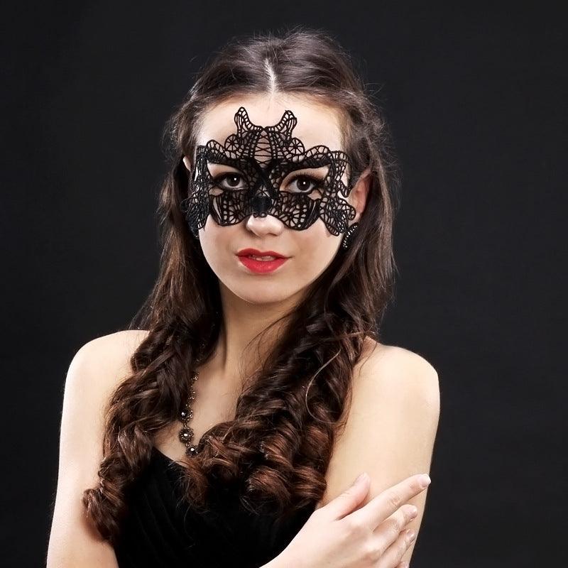 Prom Party Lace Double Gauze Eye Mask Unshaped Festival Supplies - Nioor