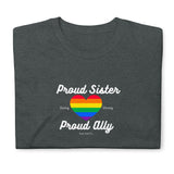 Proud Sister Short Seeve Unisex T-shirt - Nioor