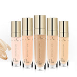 Pudaier foundation Professional Moisturizer Face Base MakeUp Long Lasting Convenient Concealer Makeup Cosmetic Concealer - Nioor