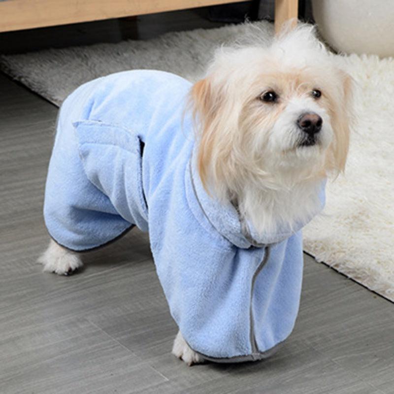 Quick-drying Pet Absorbent Towel Dog Bathrobe Pet Dog Bath Towel For Dogs Cats Microfiber Absorbent Pet Drying Towel Pet Supplies Pet Products - Nioor