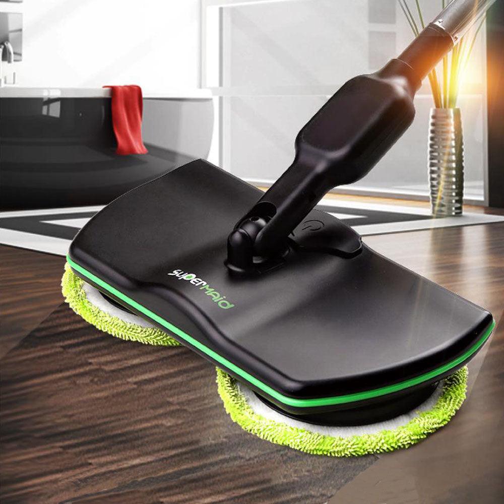 Rechargeable Wireless Rotating Electric Mop Floor Wiper Cordless Sweeping Handheld Wireless Electric Floor Washer - Nioor